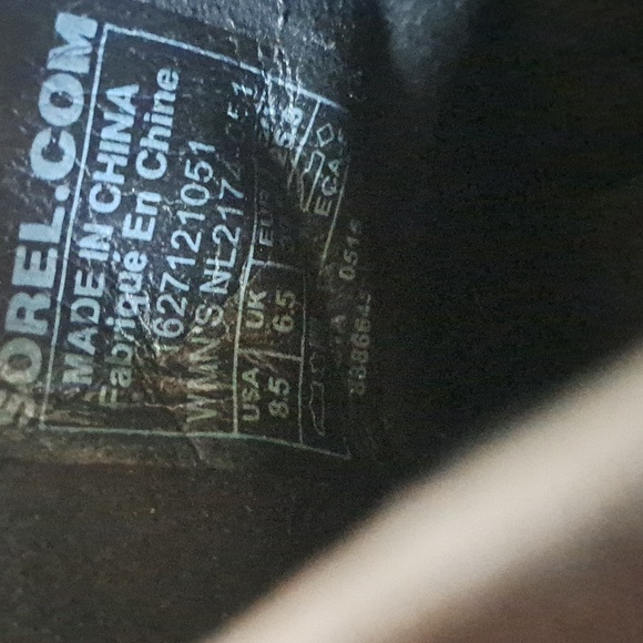 SOREL Womens JOAN OF ARCTIC WEDGE II PDX BROWN ANKLE BOOTIE S-8.5 - Picture 8 of 9